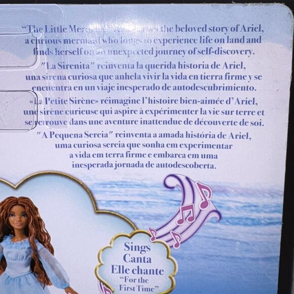 Mattel Disney Princess The Little Mermaid Sing & Discover ARIEL Fashion Doll NEW - Picture 6 of 8